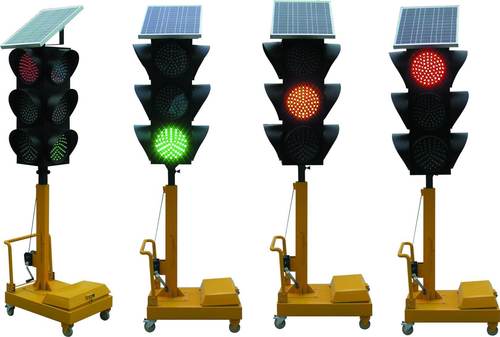 Solar traffic lights