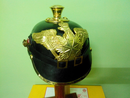 leather pickelhaube Prussian helmet
