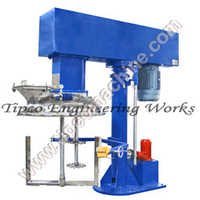 Twin Shaft Disperser with Hydraulic Lift