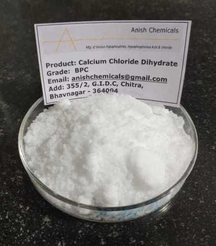Calcium Chloride Dihydrate By ANISH CHEMICALS