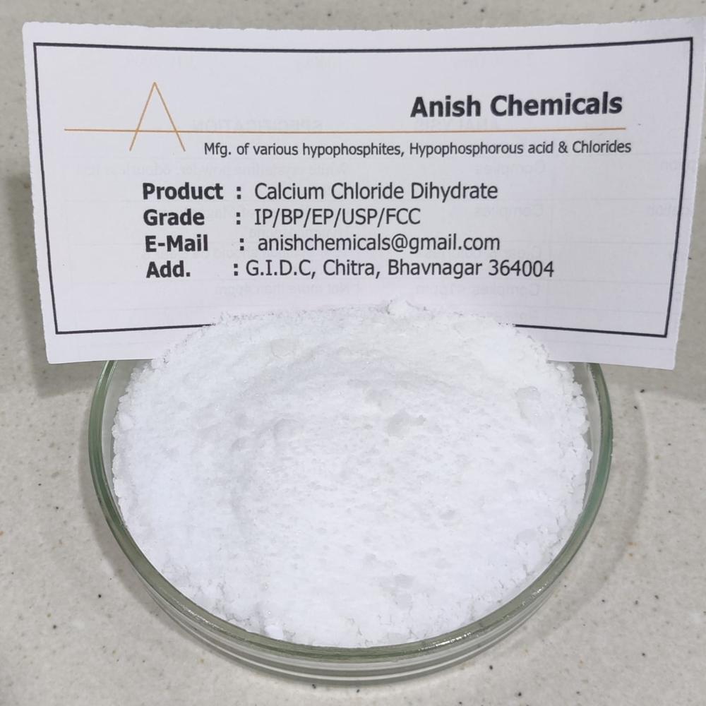 Calcium Chloride Dihydrate - Cas No: 10035-04-8