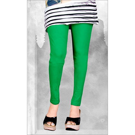Colourful Stretchable Cotton Leggings - Cotton Lycra 97% XL, 180 GSM, 4 Way Stretch | Comfortable, Durable, Stylish