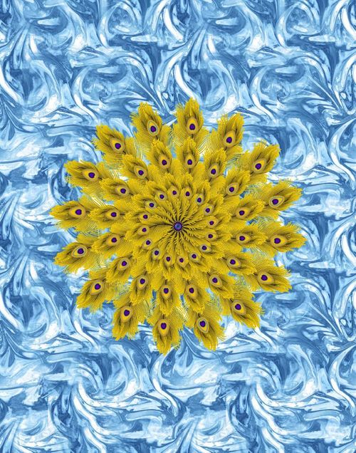 Fancy Printed Kaftan