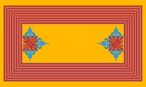 Colored Kaftan Kitenge Fabric