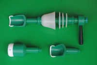 Utrine Manipulator Mangeskar Type Set - Medical Grade Stainless Steel, 190mm Length, Silver | Interchangeable Tips, Ergonomic Non-slip Handle, Locking Mechanism, Autoclavable, Ce Marked