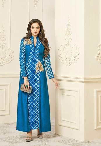 arihant silky touch gowns 4001 readymade catalog