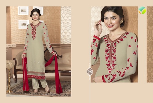Semi Stitched Salwar Suit