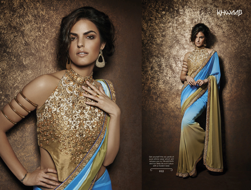 BUY ONLINE COLORFUL DESIGNER SAREES