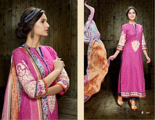 Pink Ethnic Long Suit