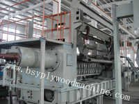 Hydraulic Double Spindle Veneer Peeling Machine - Steel, 10.5x2.48x4.2m | Low Maintenance, Precise Cutting, Heavy Duty, Hydraulic Control