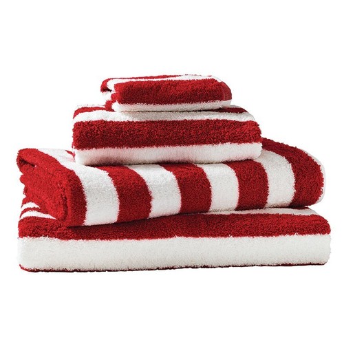 Striped bath towel