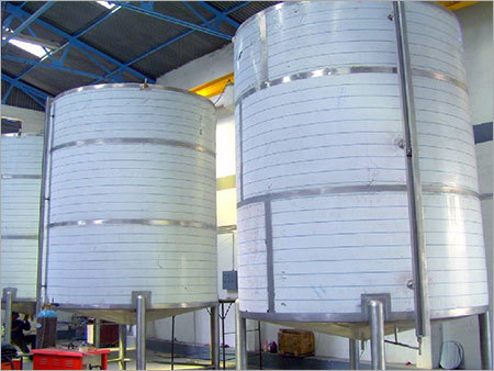Insulated Storage Tank for Milk