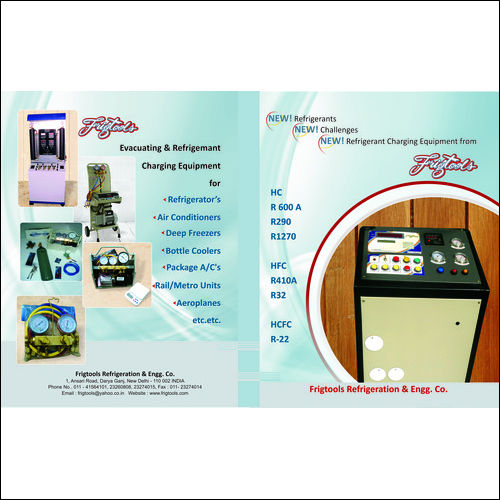 Mild Steel Evacuating And Refrigerant Charging Equipment