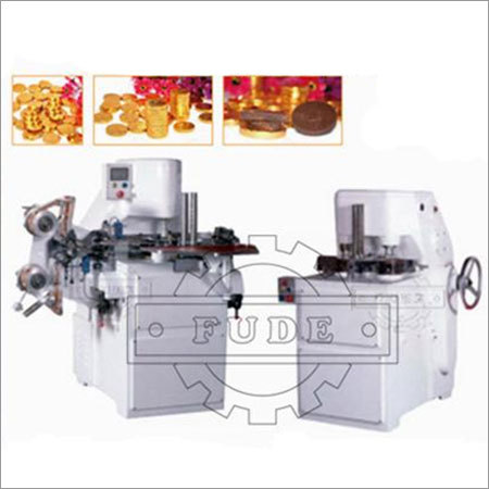 Coin Chocolate Wrapping Machine