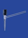 Burette Needlevalve Stopcock, Straight - Borosilicate Glass, PTFE/Glass Key | Durable, High Performance, Precise Control, Versatile Use