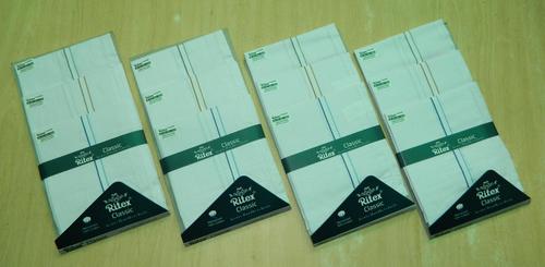 Ritex 100% Cotton Handkerchiefs - 12 Pcs. Box