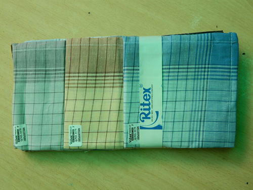 Ritex Loose Cotton Handkerchiefs - 12 Pcs. Pack
