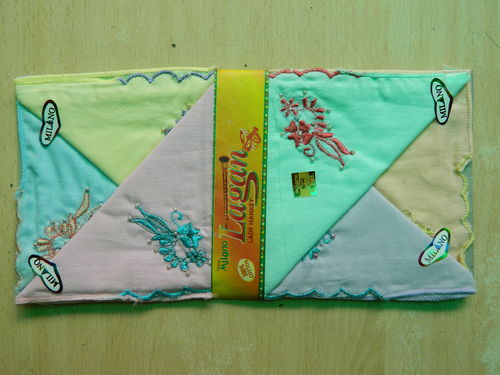 Ladies Fancy Handkerchiefs -12Pcs. Box