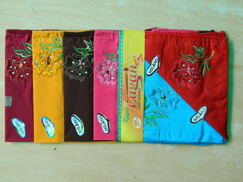 Ladies Fancy Handkerchiefs -12Pcs. Box