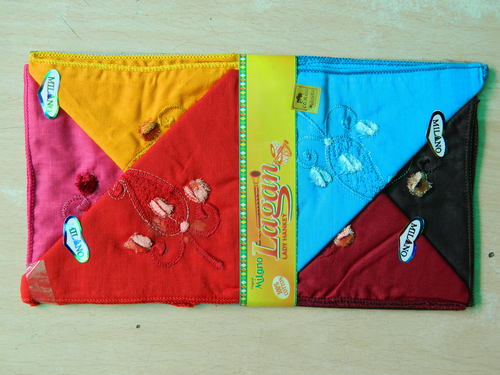Ladies Fancy Handkerchiefs -12Pcs. Box
