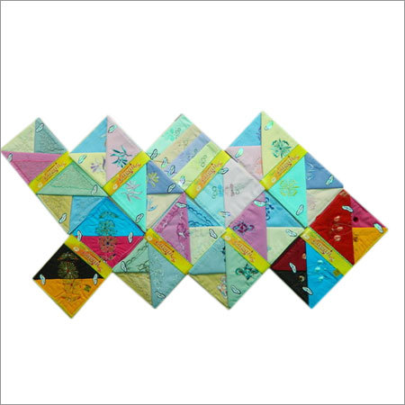 Ladies Fancy Handkerchiefs -12Pcs. Box