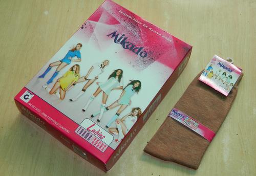 Mikado Ladies Woolen Thumbs Socks