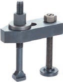 Stainless Steel Strap Clamp With Grub Screw & Thrust Pad