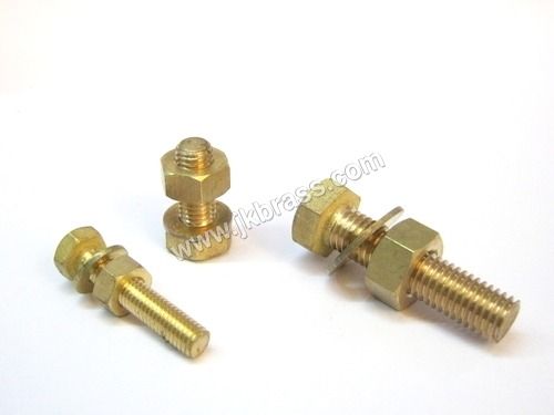 Brass Hex Nut Bolt & Washers