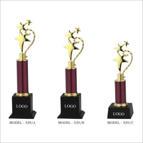 Golf Tournament Crystal Trophies