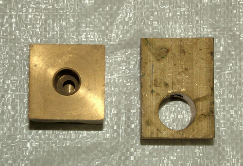 BRASS BLOCK FOR RACK