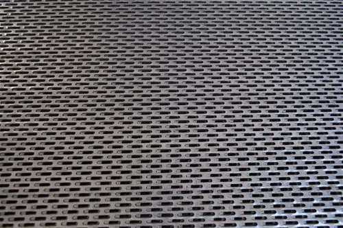 Oblong Hole Perforated Sheets