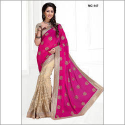 Designer Colorful Saree