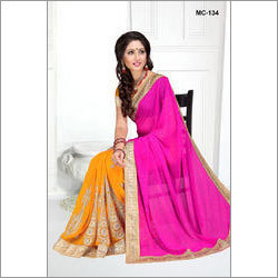 Designer Embroidry Saree