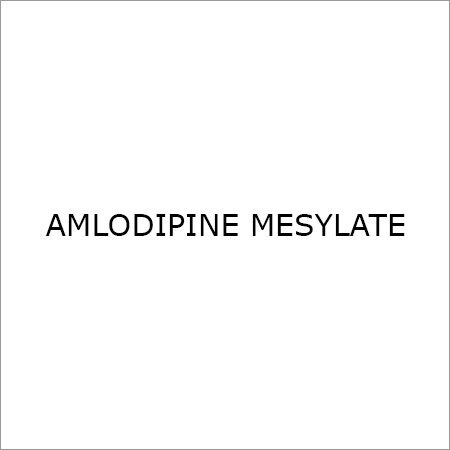 Amlodipine Mesylate - Oral Tablets, Variable Strength | Long-Acting Calcium Channel Blocker, Lowers Blood Pressure, Treats Angina