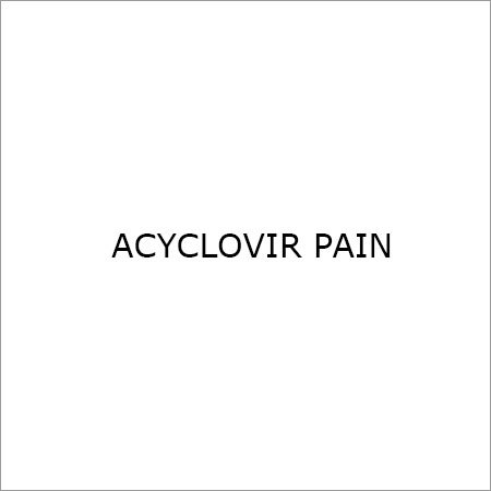 Acyclovir Pain