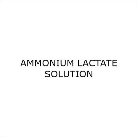 Ammonium Lactate Solution