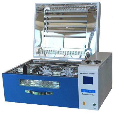 Desk mini intelligent lead-free Reflow Oven T200C for PCB component welding