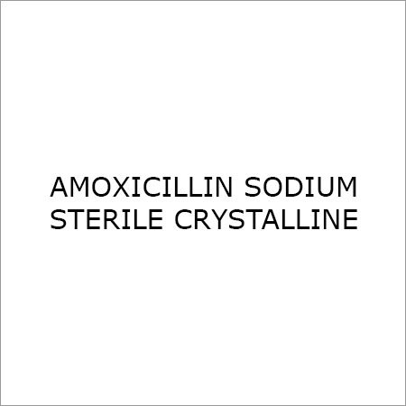 Amoxicillin Sodium Sterile Crystalline