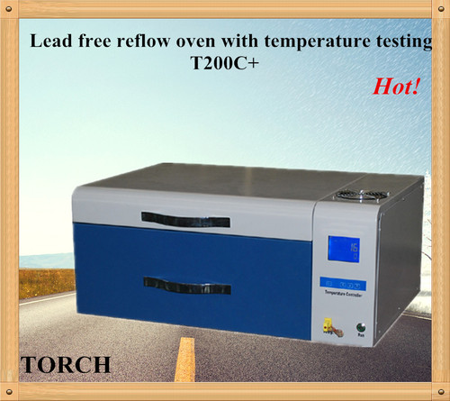 Desk mini intelligent lead-free Reflow Oven T200C+ for PCB component welding