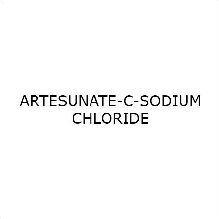 ARTESUNATE-C-SODIUM CHLORIDE