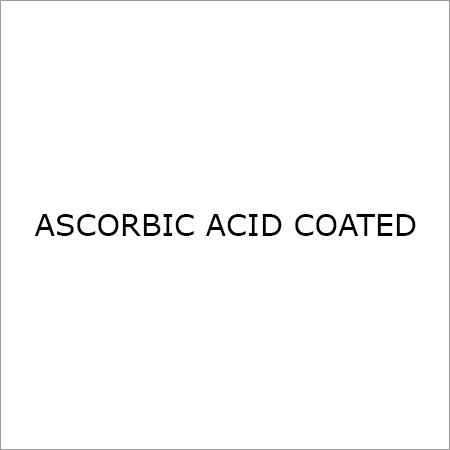 Ascorbic Acid Coated - 97% Purity, 20-100Âµm Particle Size | Water-Insoluble, Free-Flowing, Long Shelf Life