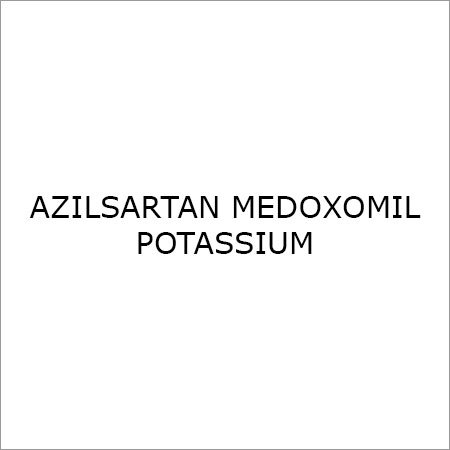 Azilsartan Medoxomil Potassium - 10-50 Î¼m Particle Size 99% Purity | HPLC Assay Water Soluble Stable Compound Sealed Packaging