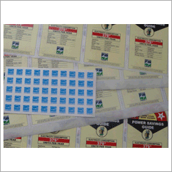 Energy Star Rating Sticker