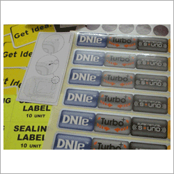 Paper Removal Sticker Label