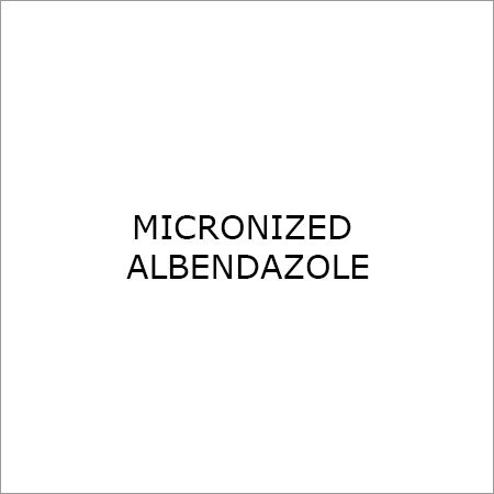 Micronized Albendazole