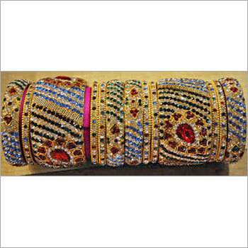 Lac Metal Bangles