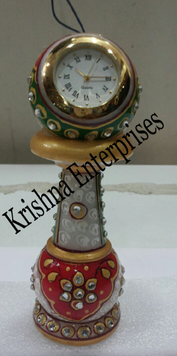 Marble Pillar Clock