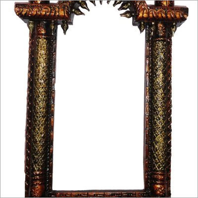 Hand Carved Wooden Jharokha