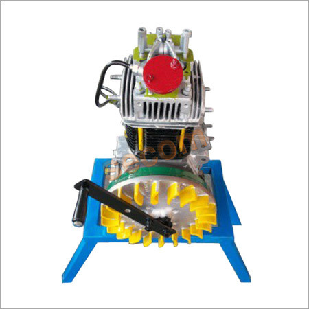 Model of 4 Stroke 1 Cylinder Engine