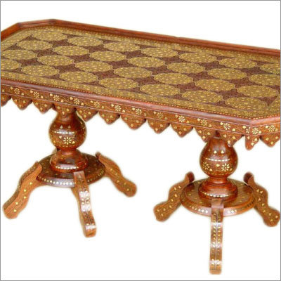 Hand Carved Center Table